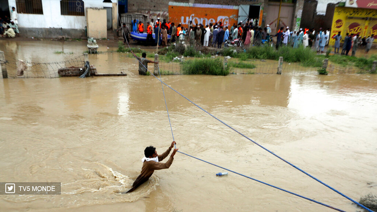 Plus de 60 morts et 125 blessés par les fortes pluies qui ont frappé le Pakistan