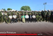 Le PM Garry Conille visite les policiers kényans