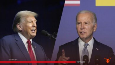 Présidentielle américaine : Biden surpasse Trump de peu pour la première fois dans les sondages